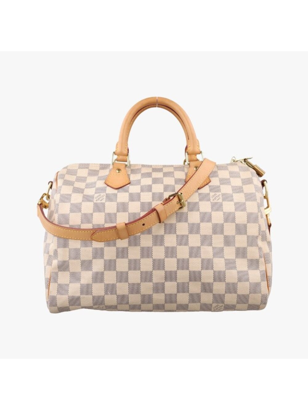 Louis Vuitton Speedy 30 Azur Damier Canvas Handbag